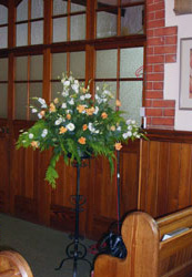 Church flowers