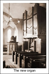The new organ in place, 1914