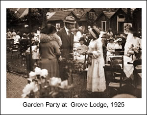 Garden Party at Grove Lodge 1925